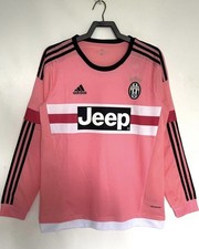 Juventus 16/16 Pink Jersey Long Sleeve Size M picture