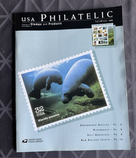 21 USPS USA Philatelic Catalogs 1996-2001 Complete Order Forms Inserts Stamp Lot picture
