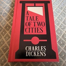 A Tale of Two Cities Gilded ornate Edition Charles Dickens Hardcover Book unused picture
