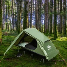Outdoor 1 Person Camping Tent Cot Compact Elevated Tent/Set With External Cover picture