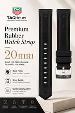 TAG Heuer Formula 1 One 20mm Genuine OEM Rubber Strap Band with Buckle BT0714 picture