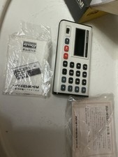 Vintage 1974 Casio Mini CM-605 Electronic Calculator Original Box Tested Working picture