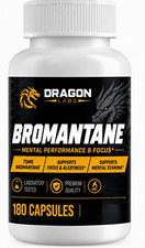 Dragon Labs Bromantane 75mg 180 Capsules Laboratory Tested Support Mental Focus picture