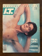 IN TOUCH Number 90 Apr 1984, Wrestling Issue, Nude Male Photos, Centerfold, Good picture