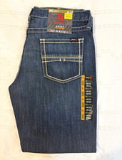 Ariat Men’s FR Flame Resistant Blue Denim Straight Fit Jeans Medium Wash picture