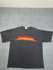Vintage Armageddon Shirt Mens L Black Movie Heads Up Graphic Tee Gildan 90s picture