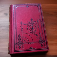 Antique 1870s Aesop's Fables Croxall Illustrated Blue Jacket Series Red Cloth picture