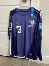 Ochoa Purple Mexico Away Goalkeeper Jersey 2026 Long Sleeve Slim L (Fits Medium) picture