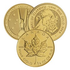 1/4 oz Gold Coin (Random Year, Varied Condition, Any Mint) picture