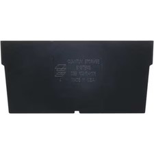 Quantum Storage Systems Dsb102/104/106 Plastic Divider, Black, 6 In L, 3 In H, picture