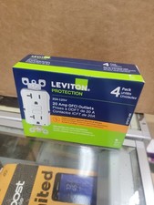 Leviton M42-GFNT2-4W GFCI Outlet- 4 Pack picture
