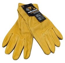 Leather Work Gloves All Purpose Wells Lamont Sizes M - 3XL Professional  picture
