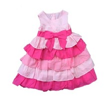 Brand NEW - Little Girls Pink Ruffle Dress w/ Bow by Gymboree - Choose Size picture