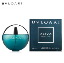Bvlgari Aqva Pour Homme 3.4 oz/100ml EDT Cologne for Men Spray New In Box picture