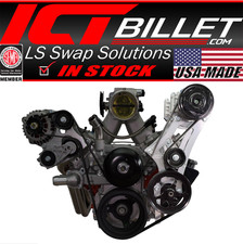 LS Swap 96-98 Vortec Truck HT6 A/C Compressor Power Steering Bracket LS1 LS3 LSX picture