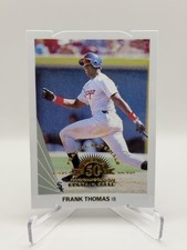 1998 Leaf Fractal Foundation Frank Thomas #157 /200 Plastic Die Cut *READ* picture