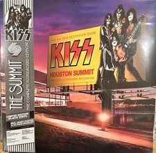 Kiss Houston Summit, 1976,2 lp Yellow Or Black vinyl, poster, booklet, Amazing picture