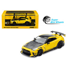 INNO64 1:64 GT-R R35 Yellow TMCS Singapore 2025 Event Edition picture