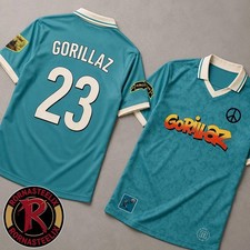 Gorillaz Collared Jersey 3D All size S-5XL picture