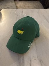 YOUTH 2026 Masters Golf Hat GREEN PERFORMANCE Augusta National Adjustable Flag picture