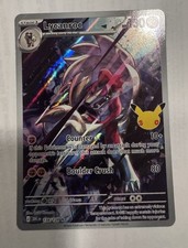 Lycanroc 138/128 30th anniversary edition picture