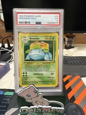 1999 Pokémon Game Venusaur-Holo 15/102 PSA 5 EX Base Set picture