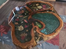 Gorgeous Handcrafted Custom Epoxy Table. Epoxy Resin Table picture