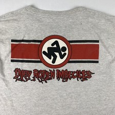 VTG Dirty Rotten Imbeciles T-Shirt Mens Large D.R.I. Heavy Metal Band 90s Y2k picture