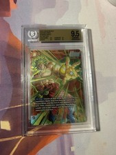 2025 Broly FB08-122 SCR Alt Art Dragon Ball Fusion World Saiyan's Pride BGS 9.5 picture
