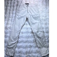 Zara Man Slim Fit Chino Pants Light Beige Stone Size 31 Mens Trousers. A33 picture