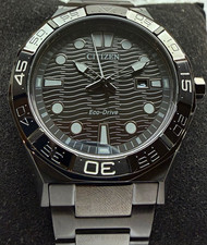 Citizen Brycen Eco-Drive AW1855-52E Men’s Black Watch 42mm NEW IN BOX picture