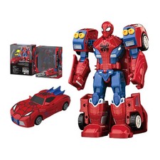 HIPLAY ZD Toys The Avengers Spider-Man Transformable Vehicle Car Model Gift picture