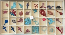 39 Wax Patterns of Pendants ready to Cast #42 picture