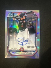 2026 Bowman Chrome 1st Refractor Auto /499 Twins  picture