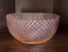 Vintage 1930’s Anchor Hocking Miss America Pink Depression Glass Bowl picture