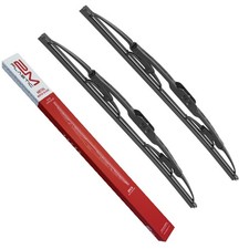 Front Metal Wiper Blades For Toyota 4RUNNER 1984-2002 Pair 17