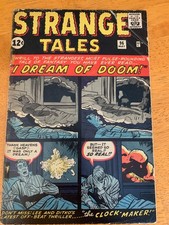 Strange Tales 96  (1962) - I Dream of Doom - Kirby Magic Good picture