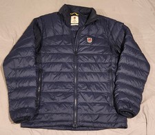 Fjallraven 1974 Expedition Series Latt Jacket Mens Medium Blue Puffer Packable picture