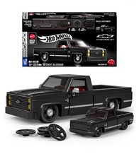 BRAND NEW* Mattel Brick Shop ‘83 Chevy Silverado Hot Wheels Lego Sealed Box picture