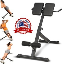 Banco romano ajustable – Banco de hiperextensión para entrenamiento de fuerza picture