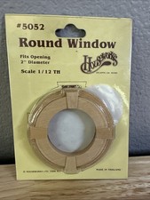 Houseworks Dollhouse Round Window #5052 1:12 Scale picture