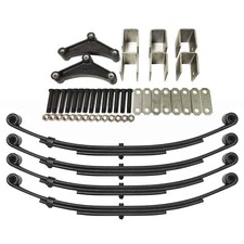LIBRA 4000lbs 4K Tandem Trailer Axle Suspension Kit 2000lbs Leaf Spring & Hanger picture
