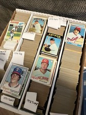 1970’s Topps baseball 10 card lot + 10 Bonus Cards From Various Sets (no Dubs) picture