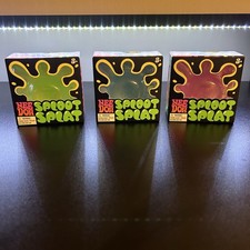 Nee Doh Sploot Splat - Blue, Pink, Green - full set of 3 - New - Authentic picture