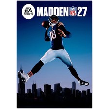EA Sports Madden NFL 27 Chicago Football Cover Poster picture