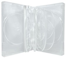 Clear 10 Disc DVD Cases Lot picture