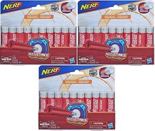 Lot of 3 - Nerf MEGA Accustrike Dart Refill Combat Blaster Total 30 Darts E1744 picture