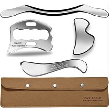 GYX COELE 4 in 1 Muscle Scraper Physical Therapy Massage Tools with Storage Case picture