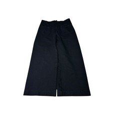 Maeve Anthropologie The Colette Black Wide Leg Cropped Womens 29X24 High Rise picture