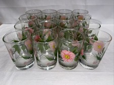 Vintage Franciscan Desert Rose Juice Glasses Set of 4 picture
